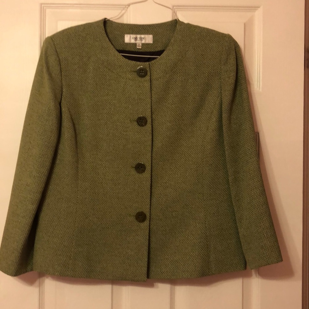 Jones Studio Separates green jacket